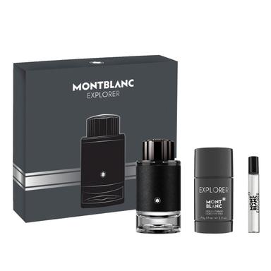 Gift Set Montblanc Explorer 3pcs (EDP 100ml + EDP 7.5ml + Deodorant Stick 75g)