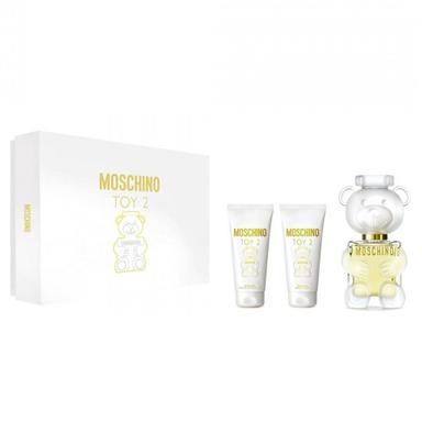 Gift Set Moschino Toy 2 3pcs ( EDP 50ml + Shower Gel 50ml + Body Lotion 50ml )