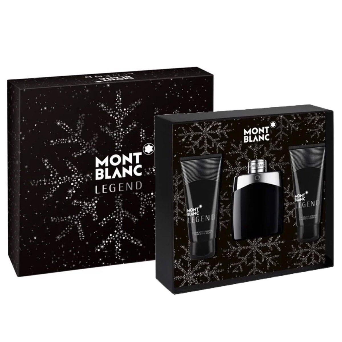 Gift Set Montblanc Legend EDT 3pcs Men